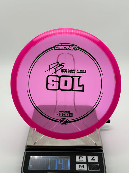 Discraft Paige Pierce Z Sol