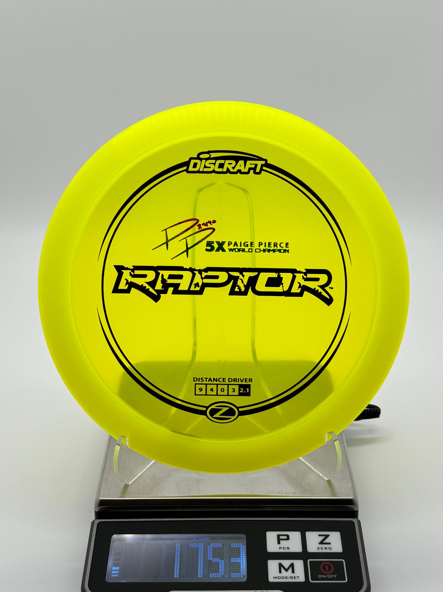 Discraft Paige Pierce Z Raptor