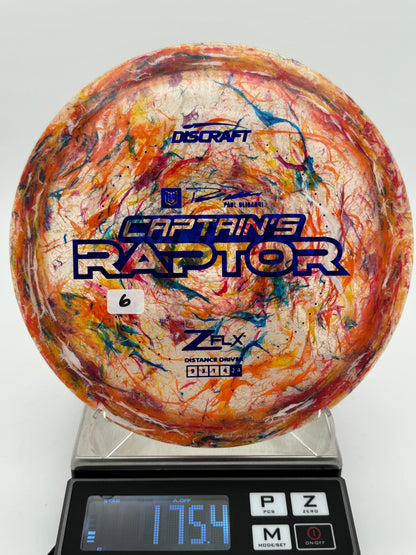 Discraft 2023 Jawbreaker Z FLX Captain’s Raptor