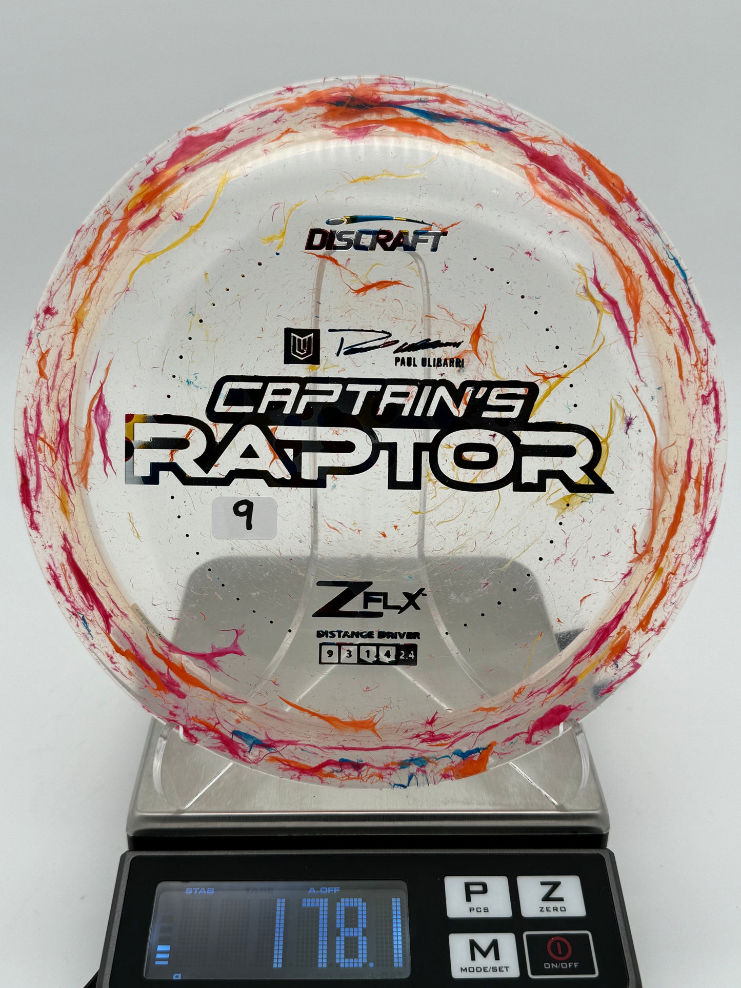 Discraft 2023 Jawbreaker Z FLX Captain’s Raptor