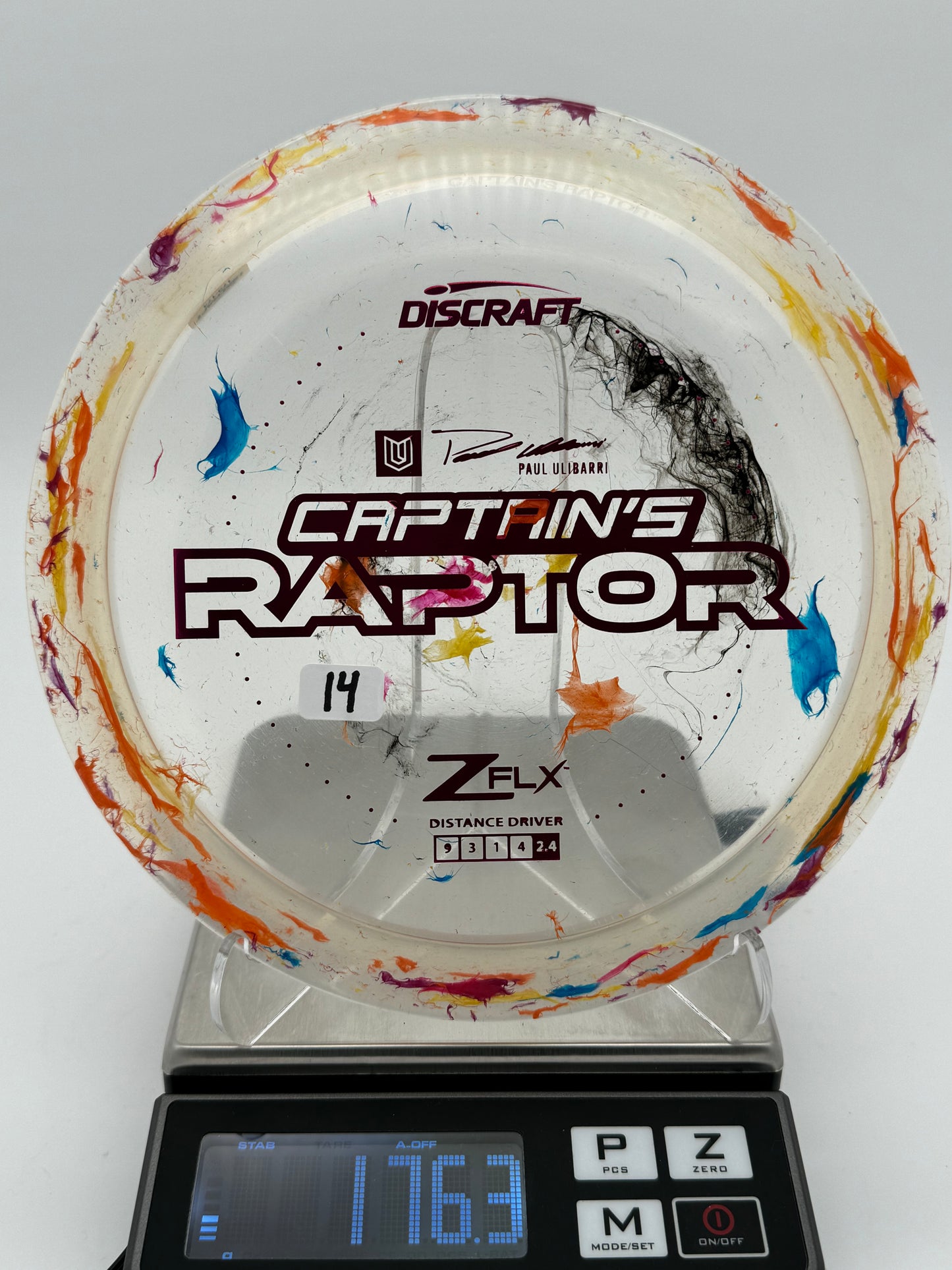 Discraft 2023 Jawbreaker Z FLX Captain’s Raptor