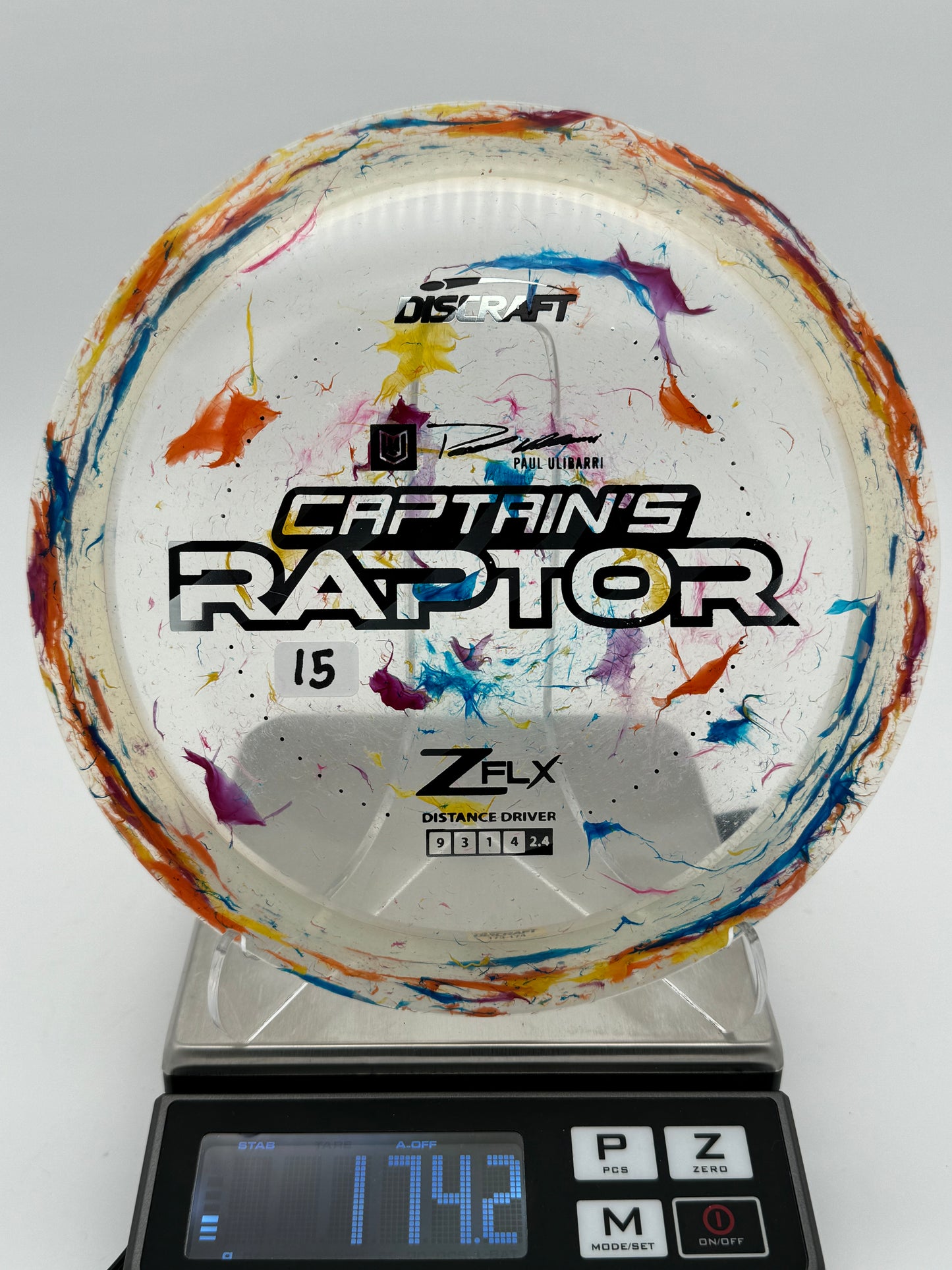 Discraft 2023 Jawbreaker Z FLX Captain’s Raptor