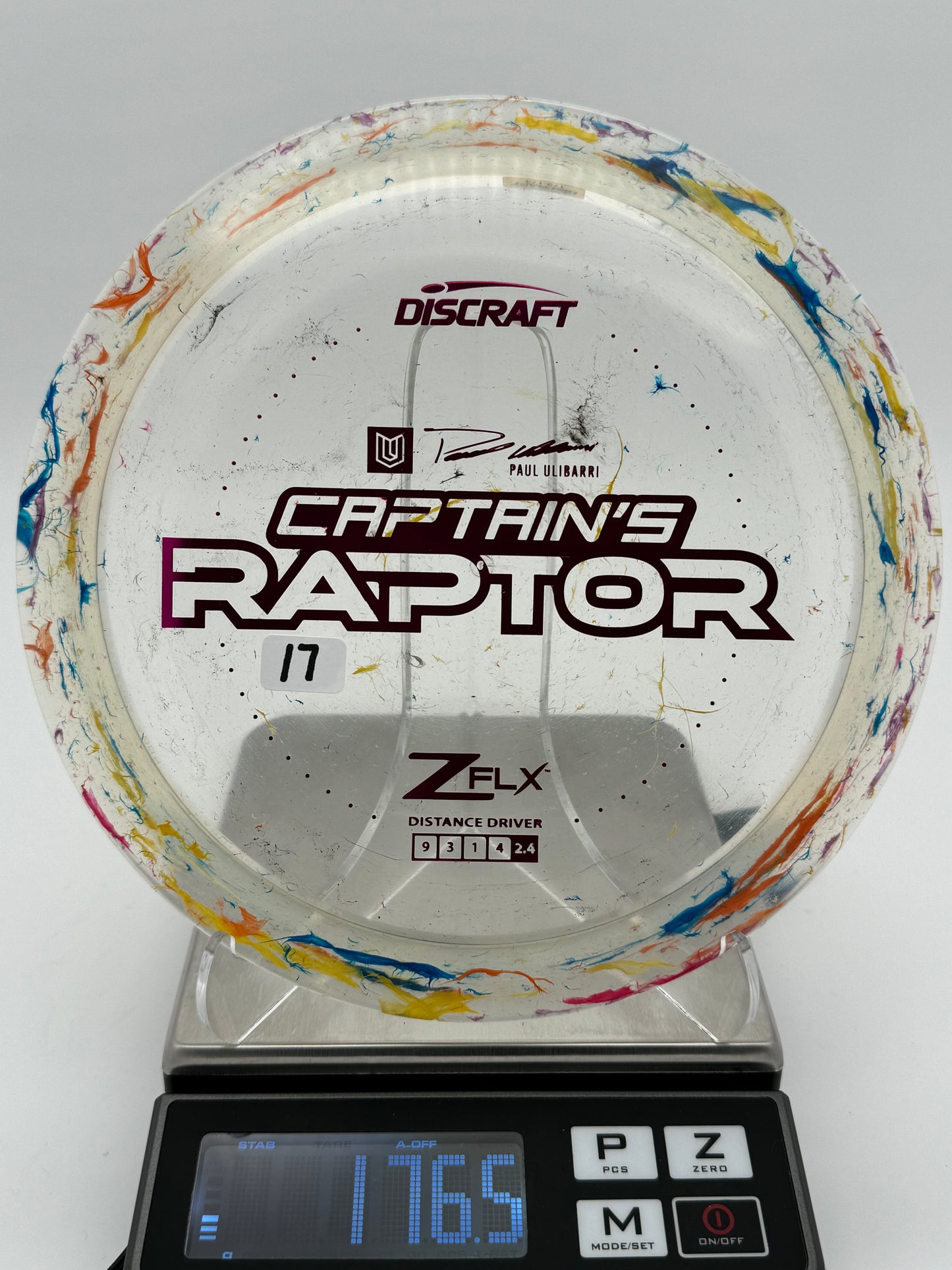 Discraft 2023 Jawbreaker Z FLX Captain’s Raptor