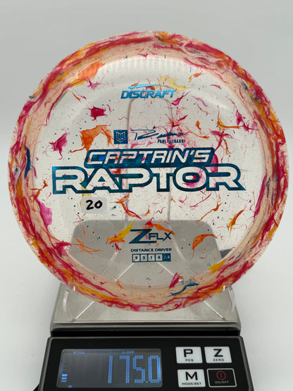 Discraft 2023 Jawbreaker Z FLX Captain’s Raptor