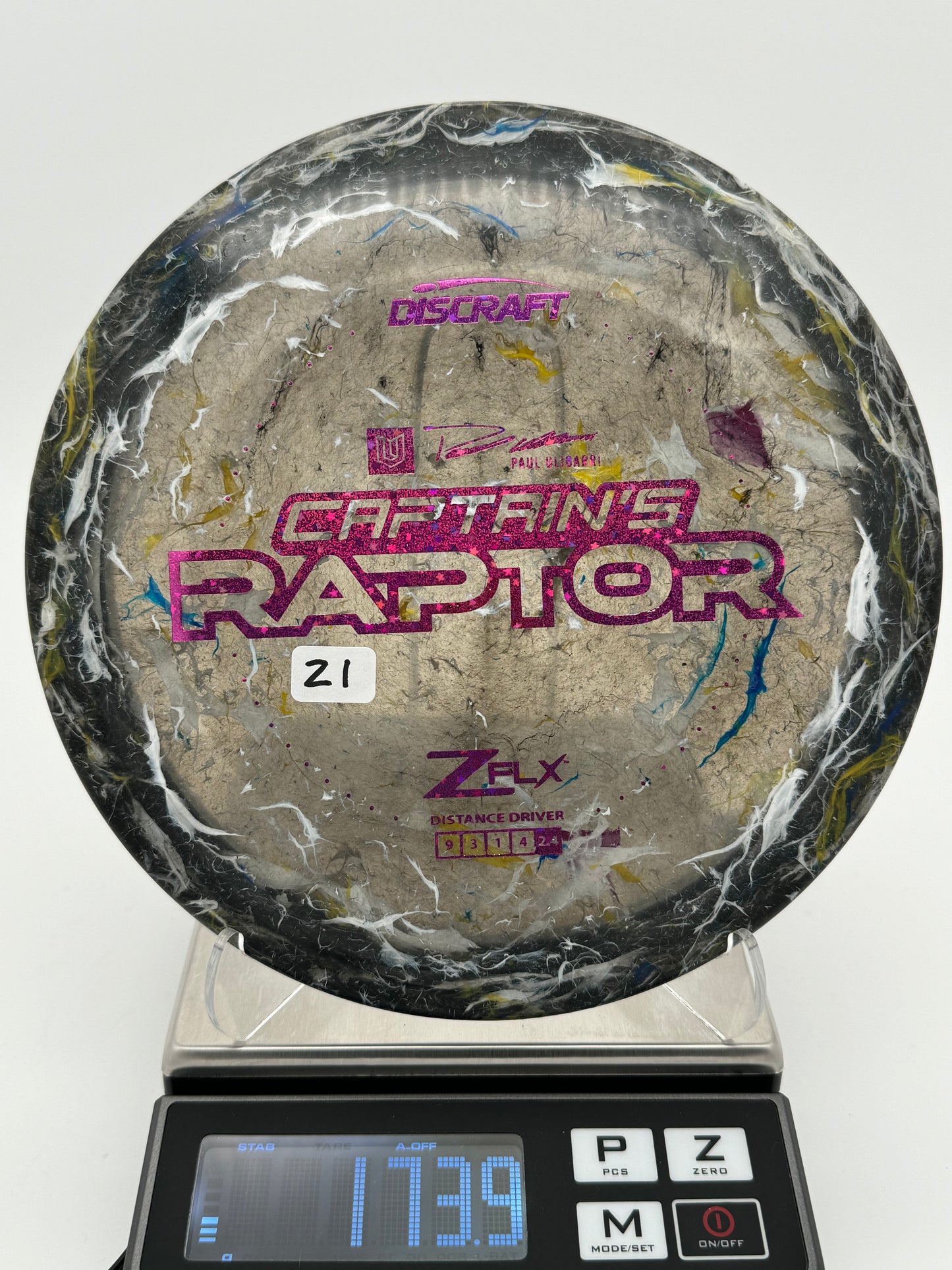 Discraft 2023 Jawbreaker Z FLX Captain’s Raptor