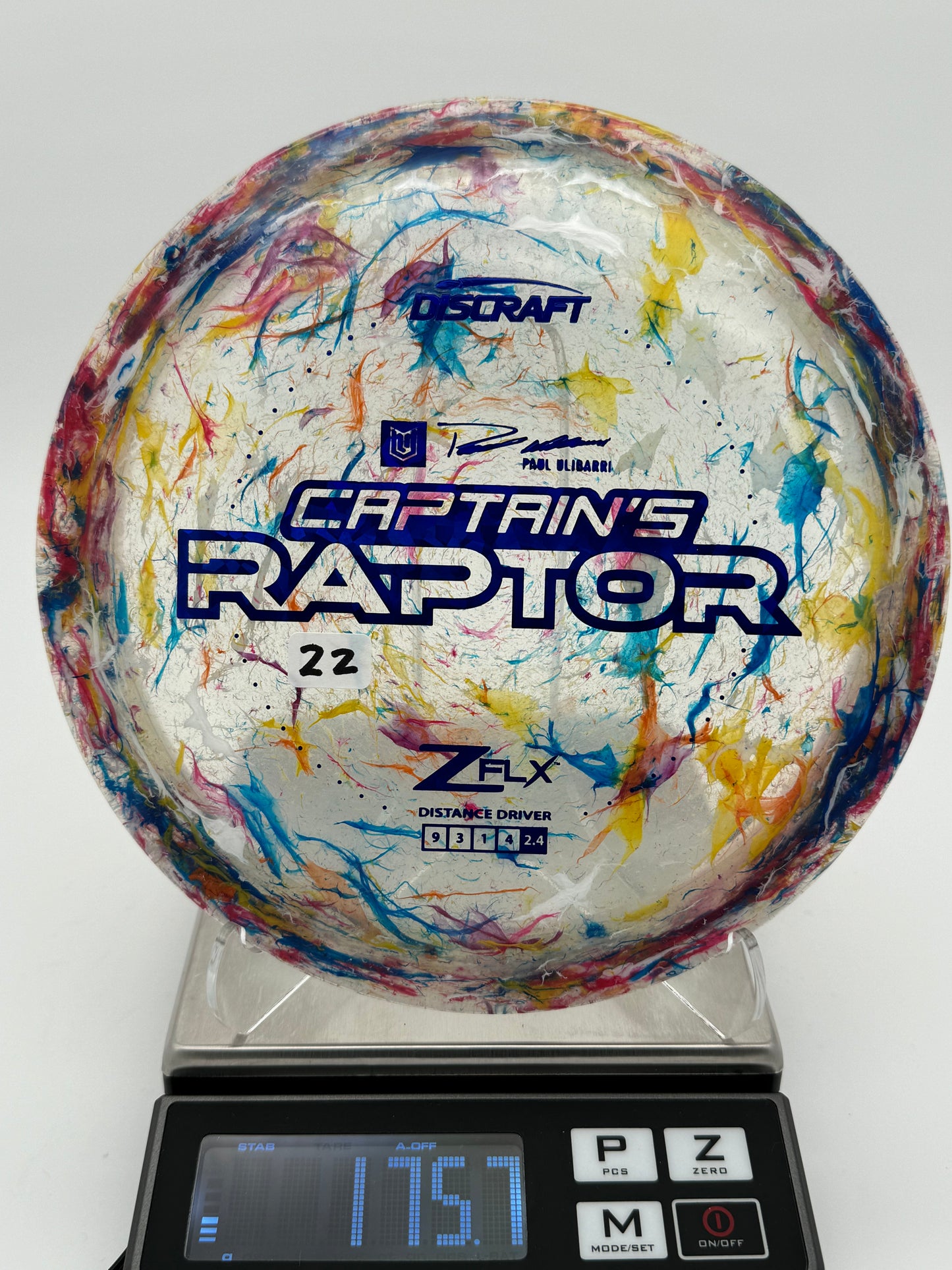 Discraft 2023 Jawbreaker Z FLX Captain’s Raptor