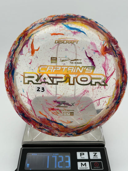 Discraft 2023 Jawbreaker Z FLX Captain’s Raptor