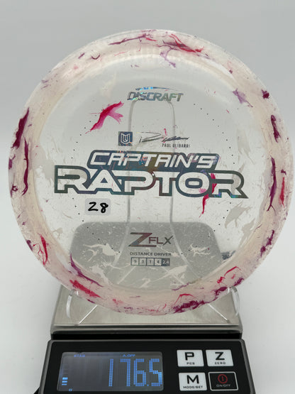 Discraft 2023 Jawbreaker Z FLX Captain’s Raptor