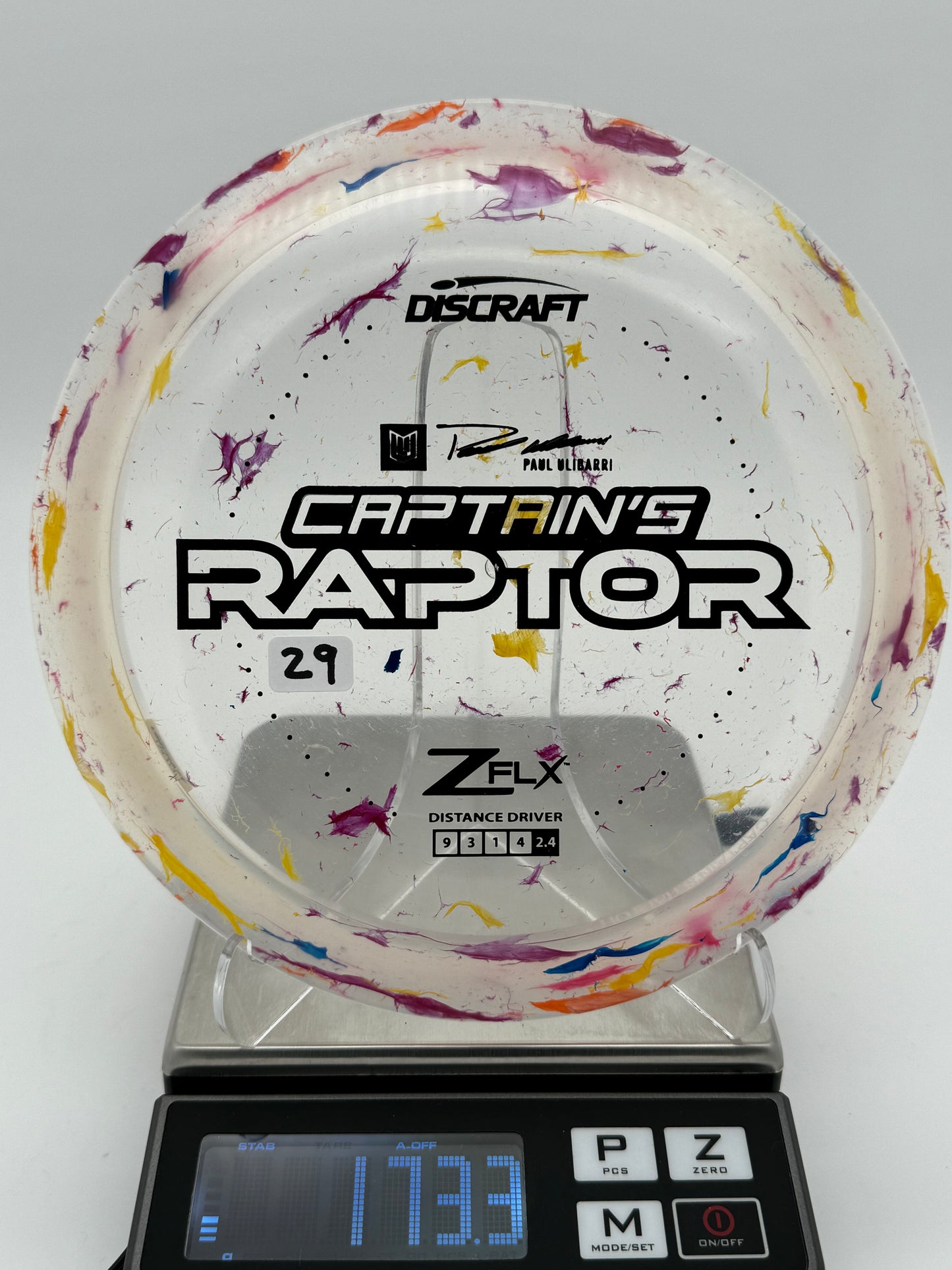 Discraft 2023 Jawbreaker Z FLX Captain’s Raptor