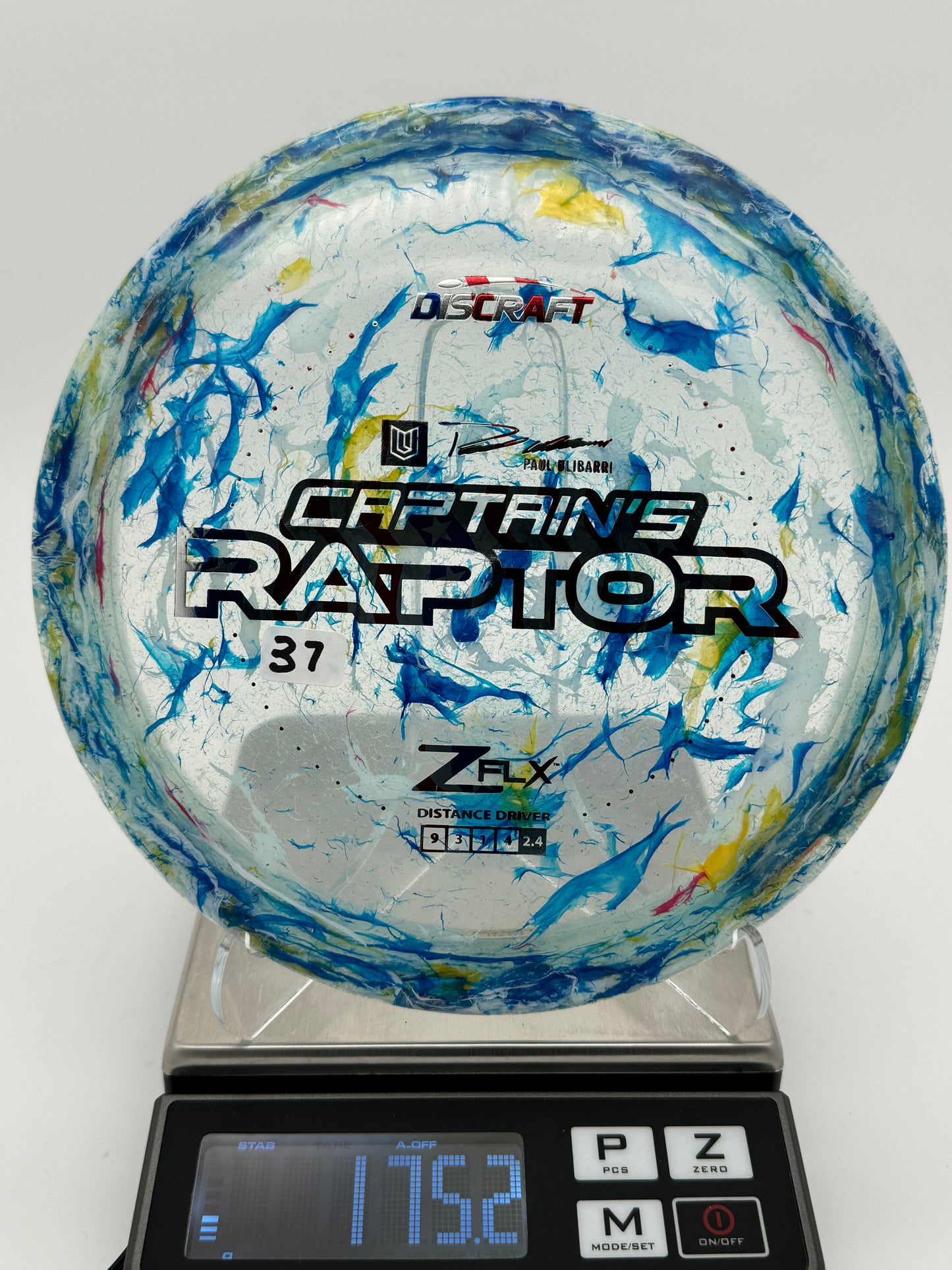 Discraft 2023 Jawbreaker Z FLX Captain’s Raptor