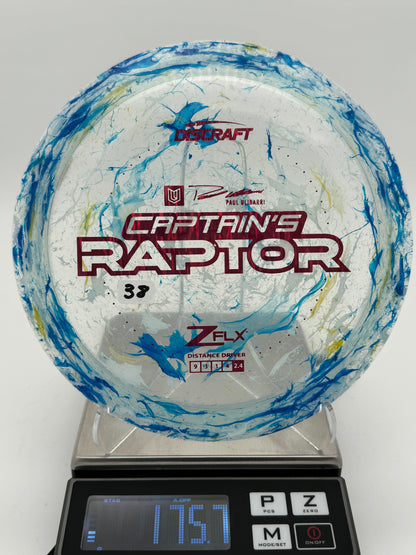 Discraft 2023 Jawbreaker Z FLX Captain’s Raptor