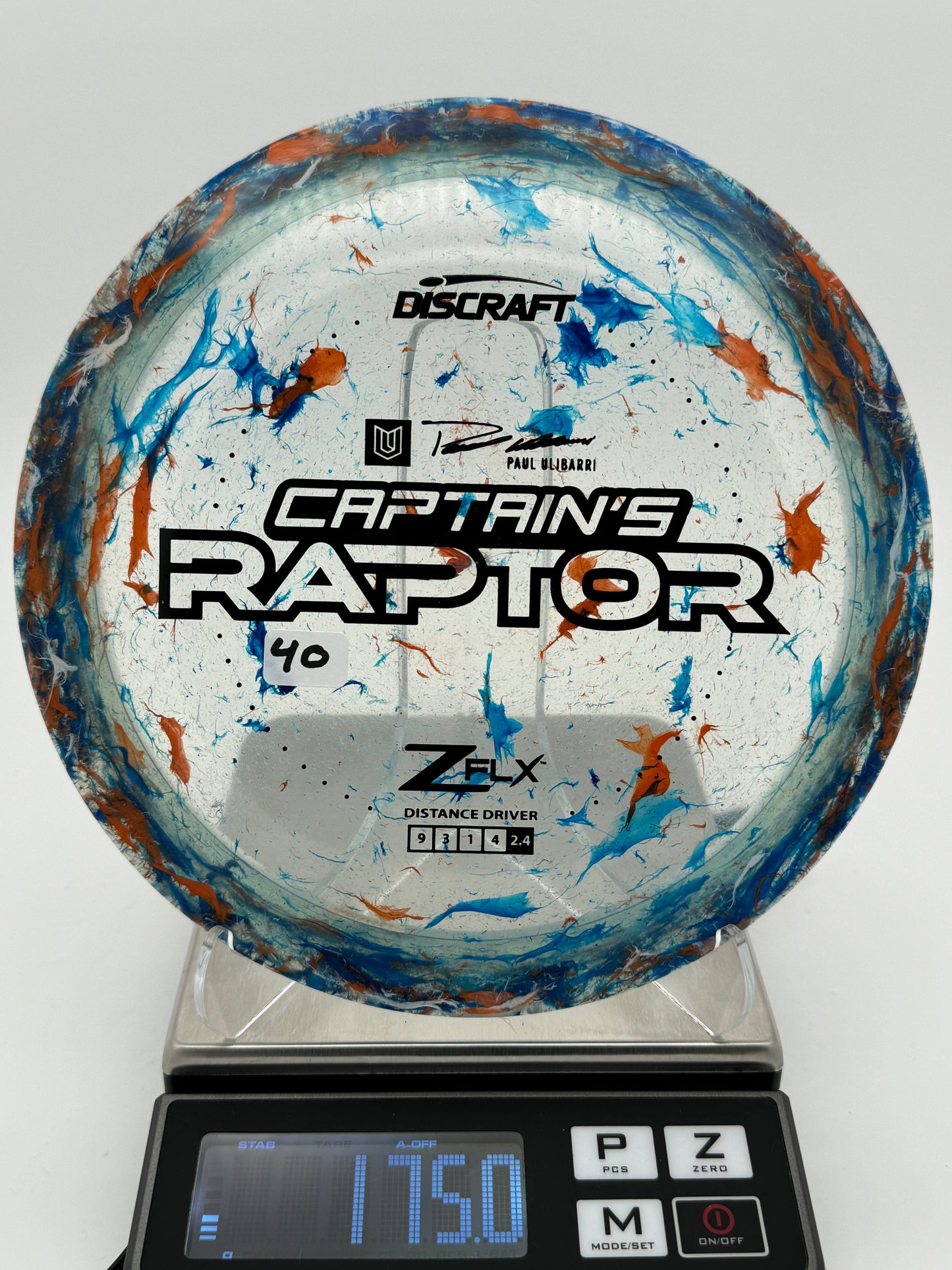 Discraft 2023 Jawbreaker Z FLX Captain’s Raptor