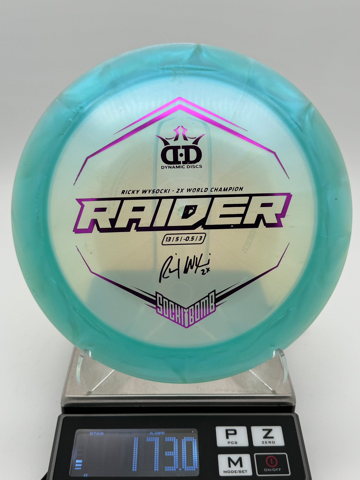 Dynamic Discs Lucid-X Chameleon Raider - Ricky Wysocki 2022