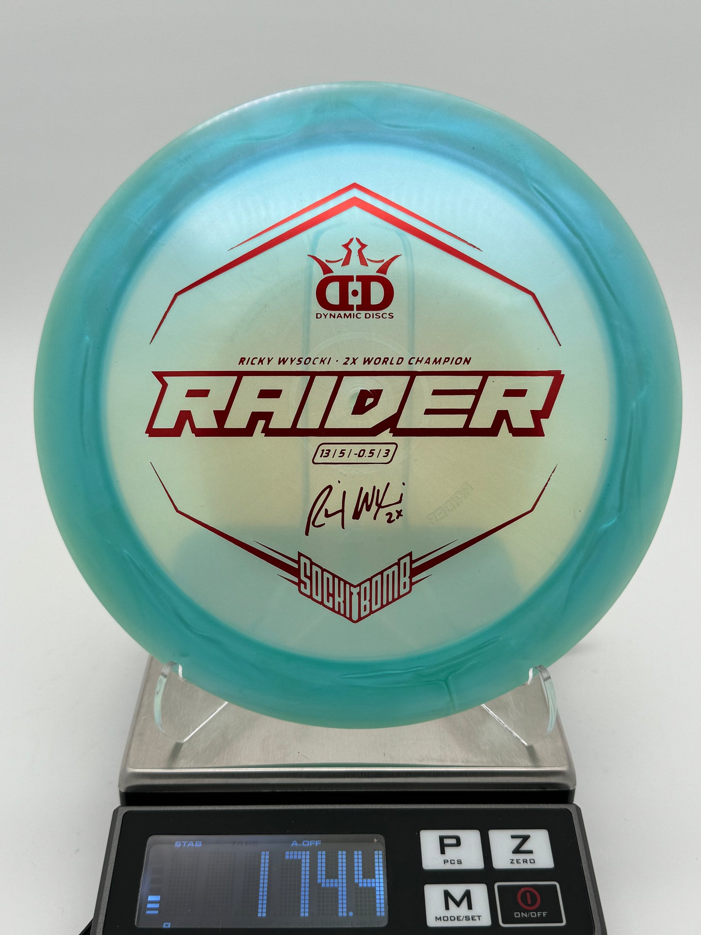 Dynamic Discs Lucid-X Chameleon Raider - Ricky Wysocki 2022