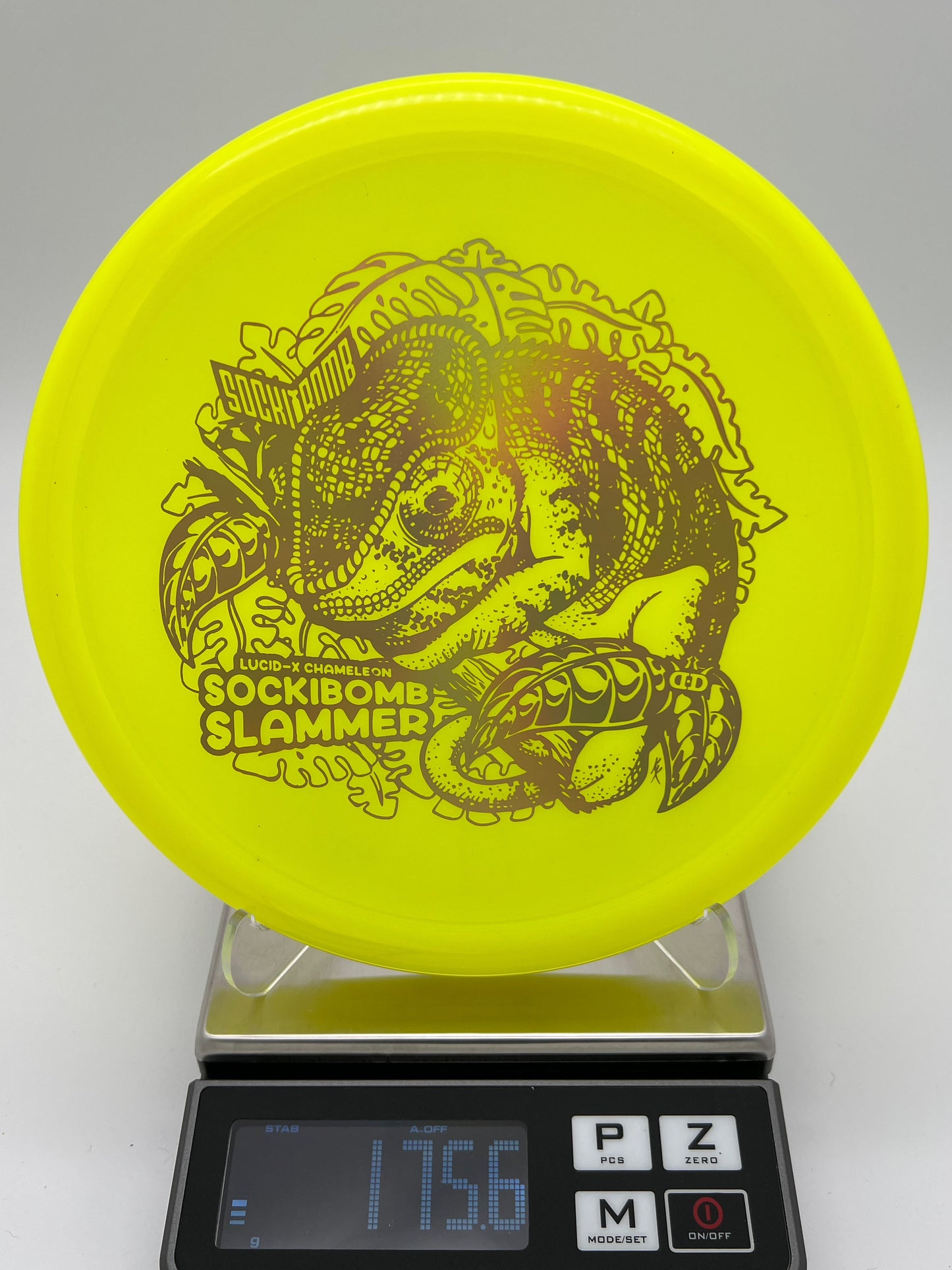 Dynamic Discs Lucid-X Chameleon Sockibomb Slammer - Ricky Wysocki 2023