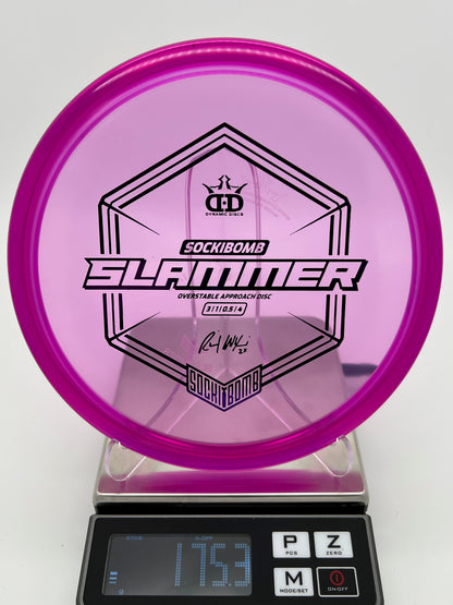 Dynamic Discs Lucid Ice Sockibomb Slammer - Ricky Wysocki 2023