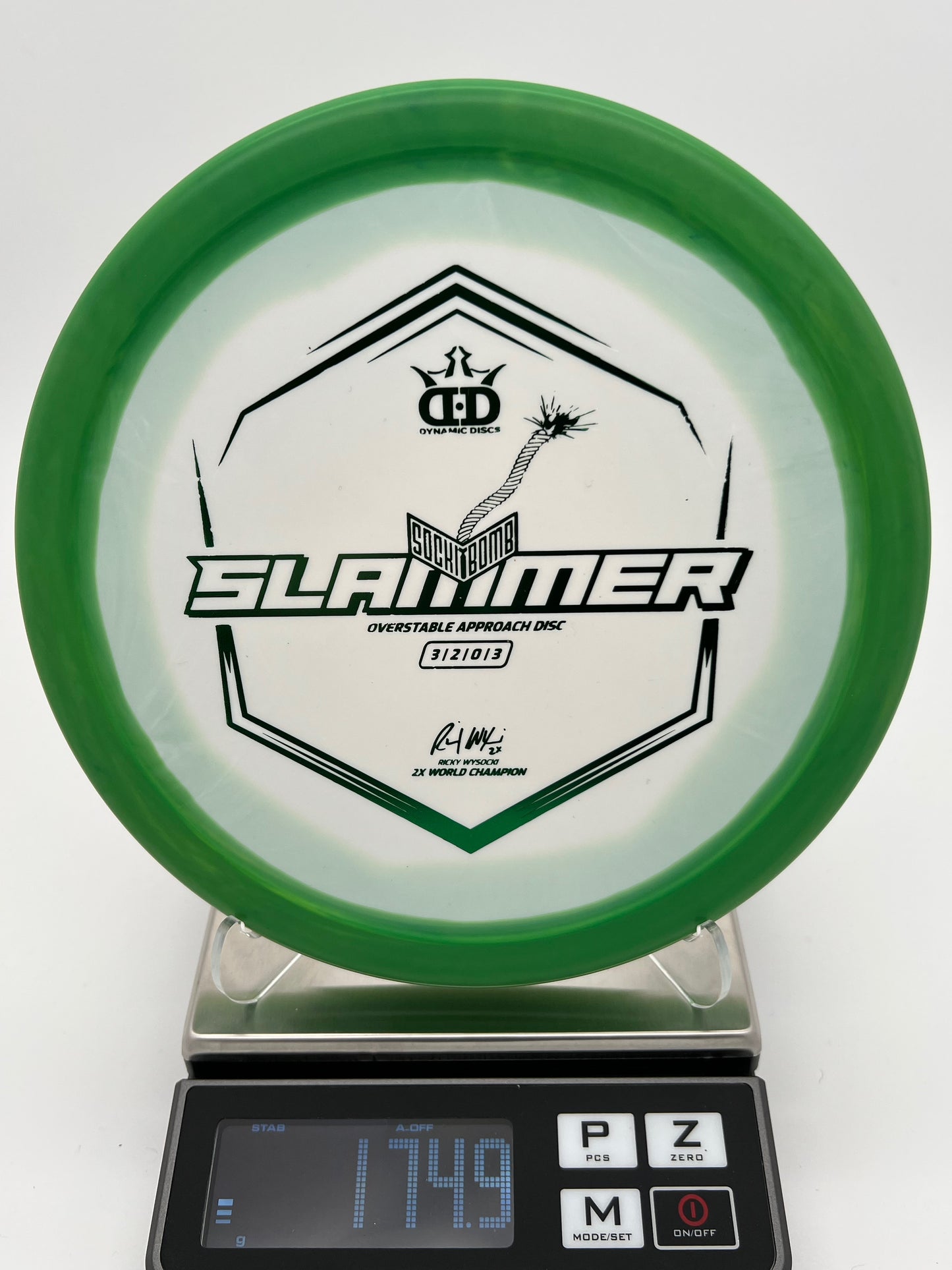 Dynamic Discs Classic Supreme Orbit Sockibomb Slammer Ignite Stamp V1