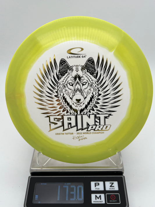 Latitude 64 Gold Orbit Saint Pro World Champion Kristin Tattar