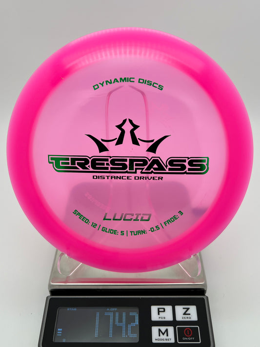 Dynamic Discs Lucid Trespass