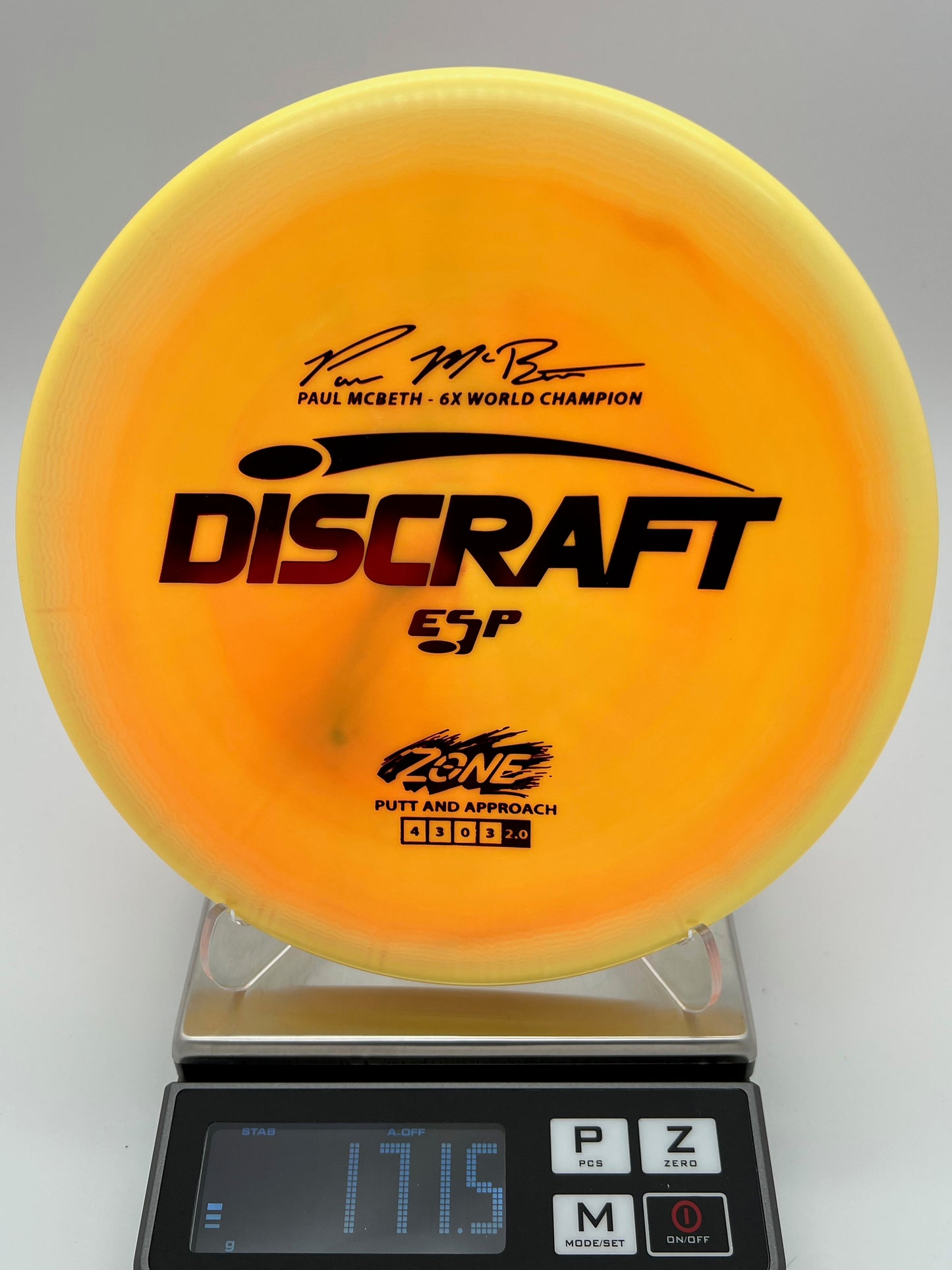 Discraft Paul McBeth 6x ESP Zone