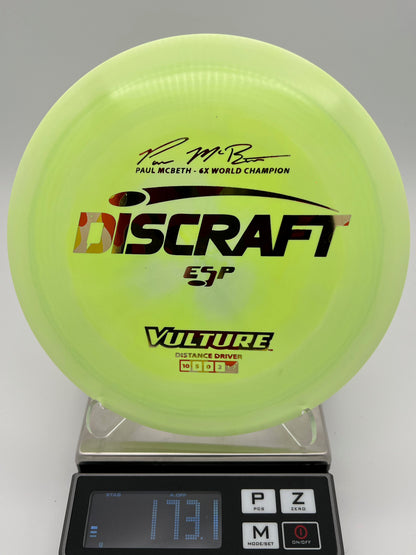 Discraft Paul McBeth 6x ESP Vulture