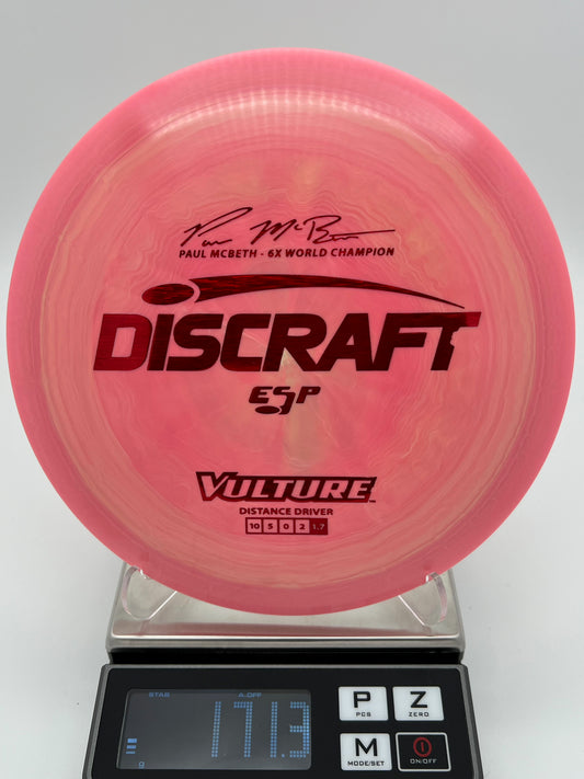 Discraft Paul McBeth 6x ESP Vulture