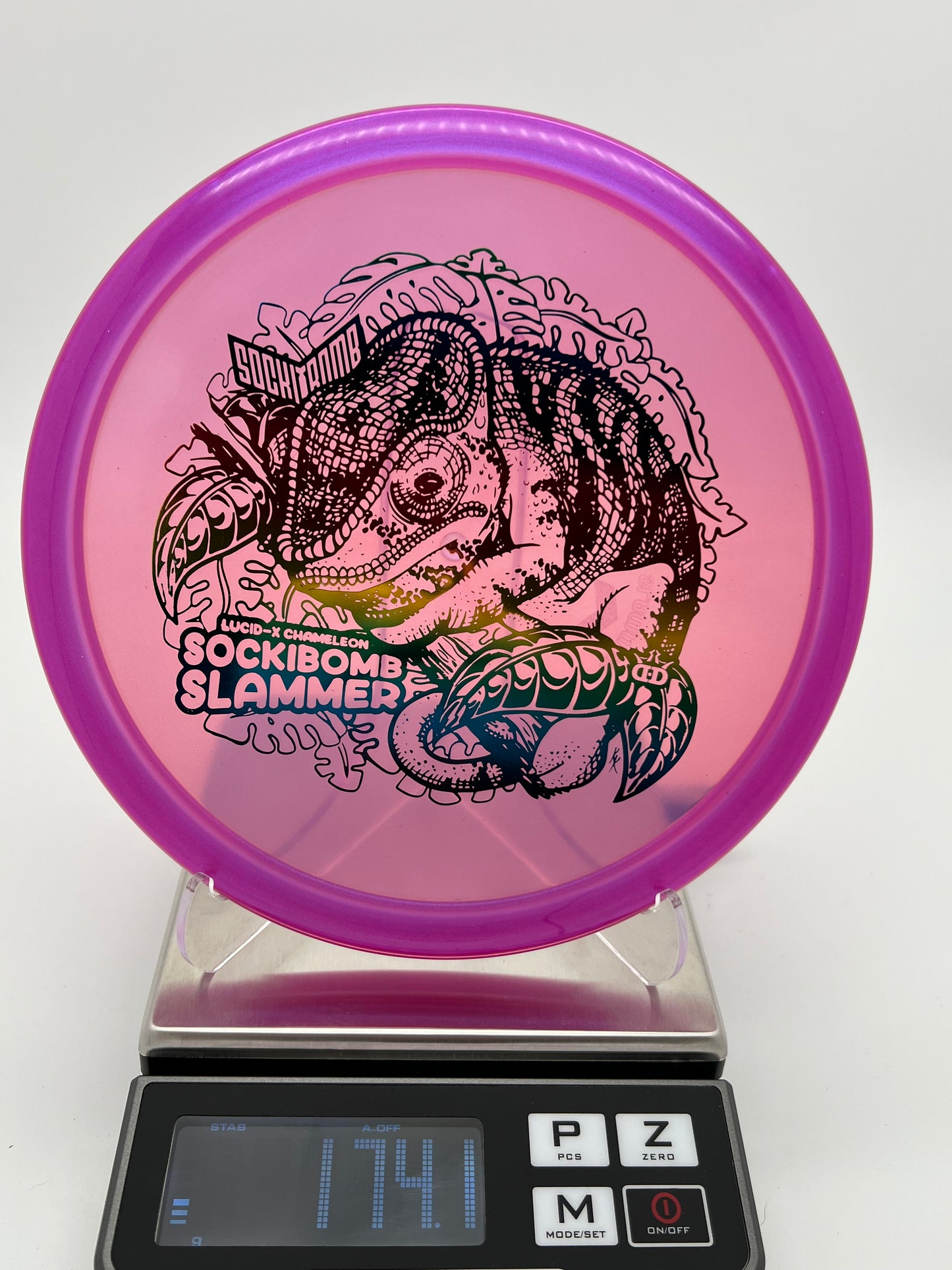 Dynamic Discs Lucid-X Chameleon Sockibomb Slammer - Ricky Wysocki 2023